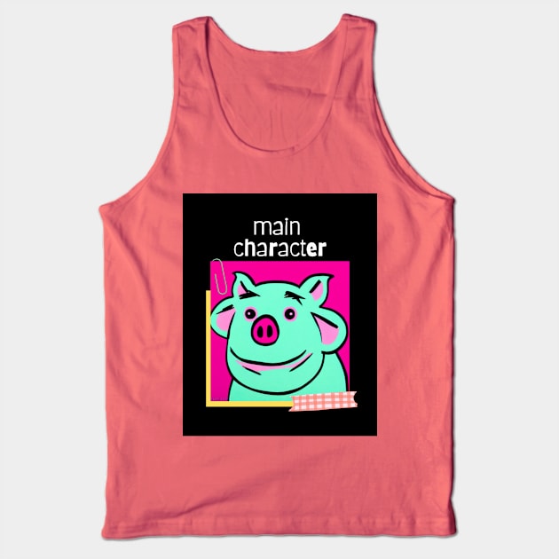 Main Character Tank Top by TheSoldierOfFortune